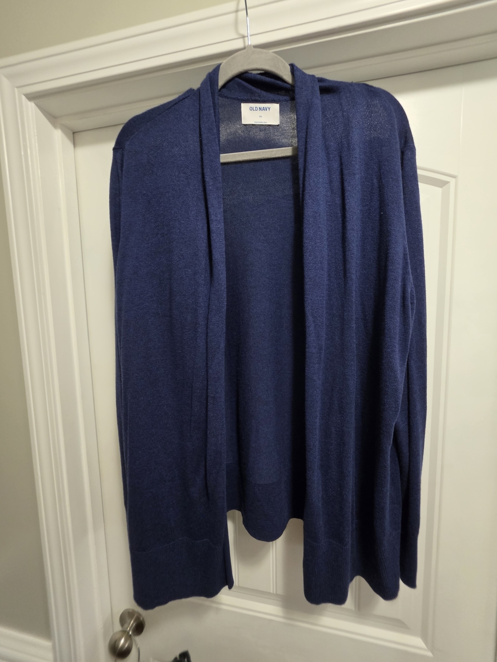 Old Navy Women's Dark Blue Open-Front Cardigan